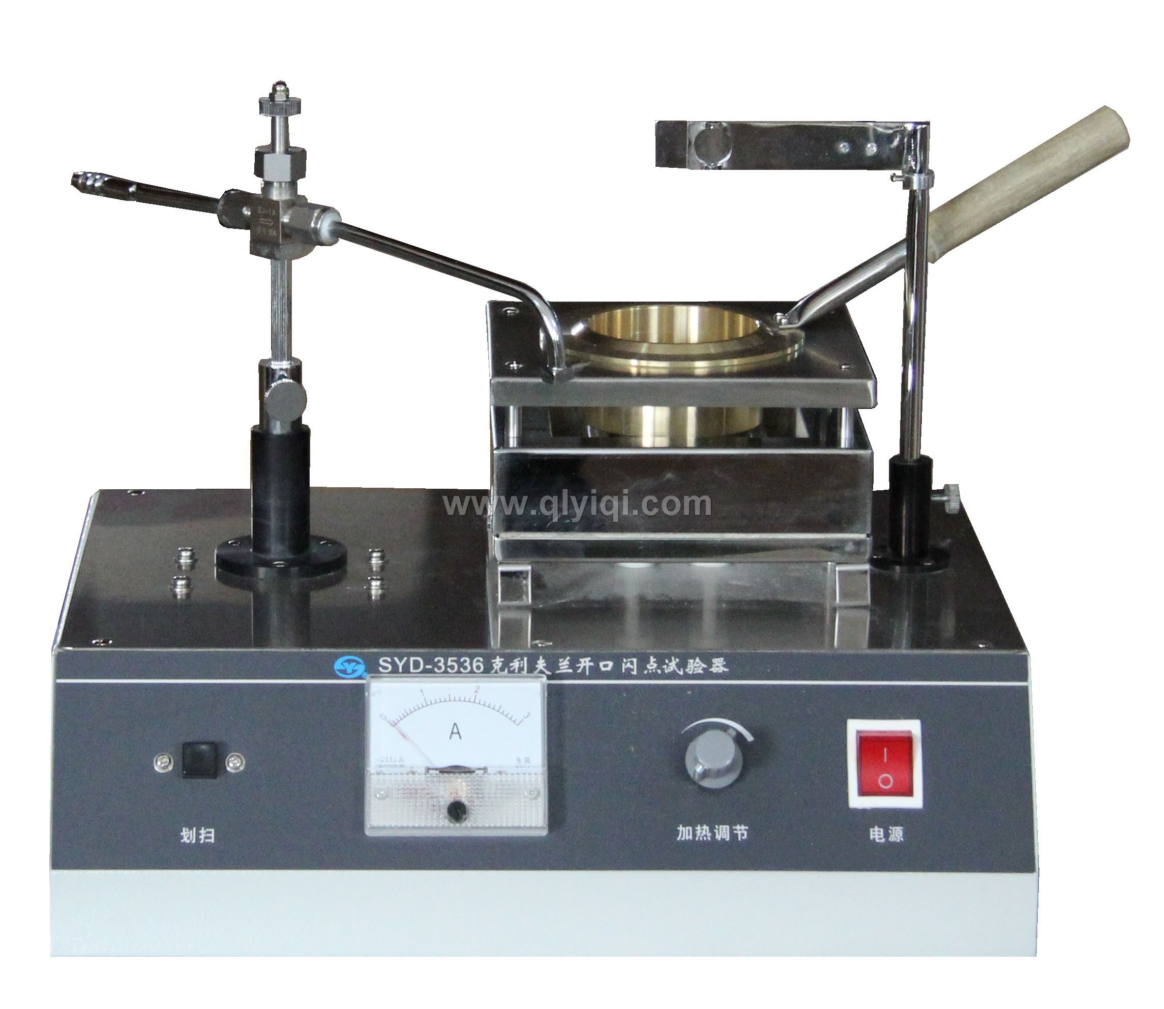 SYD-3536型 克利夫蘭開口閃點試驗器（2008標(biāo)準(zhǔn)）,SYD-3536 克利夫蘭開口閃點試驗器，燃料油開口閃點試驗器